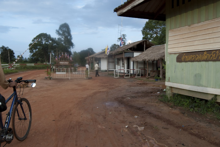 Thailand checkpoint buildings